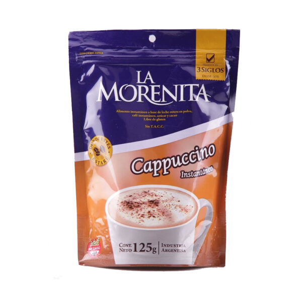 La morenita cappuccino x125g inst d/p