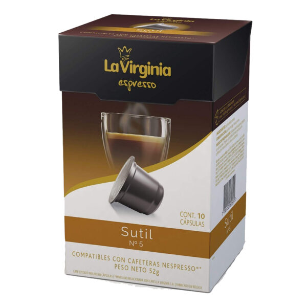 La virginia cafe espresso x10cap sutil