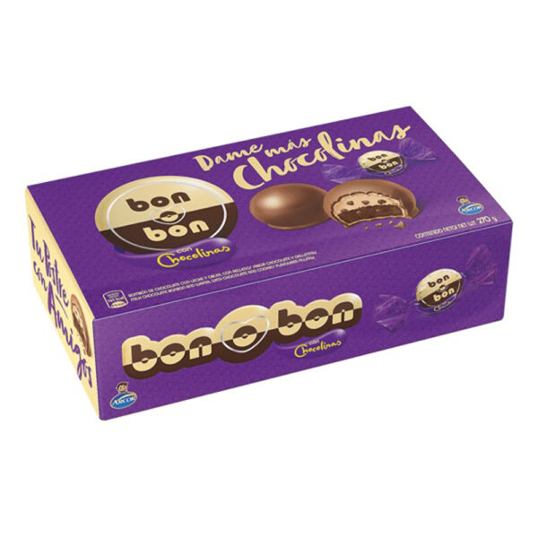 Bon o bon caja chocolinas x18u