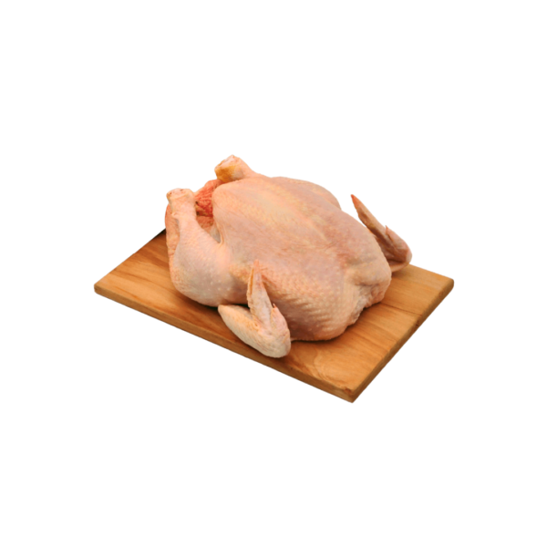 Entero pollo x 100 gramos