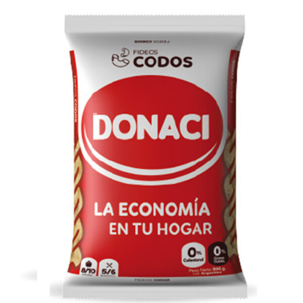 Donaci fideos x500g codos