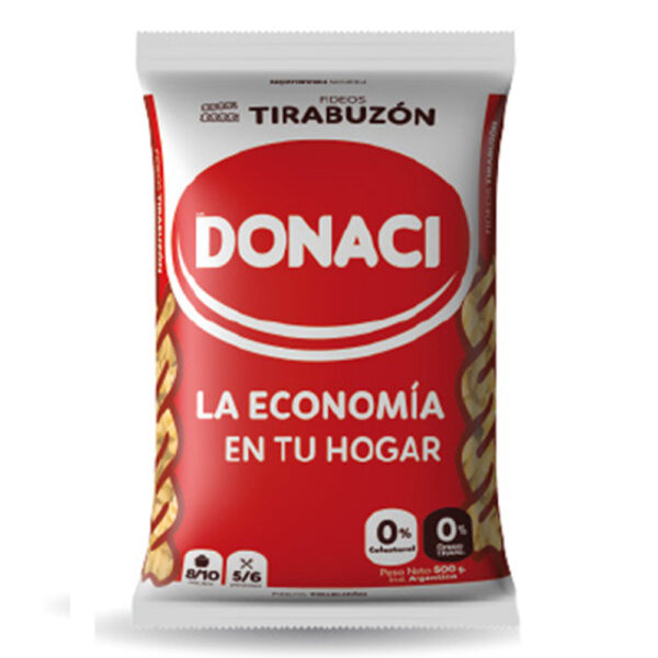 Donaci fideos x500g tirabuzon