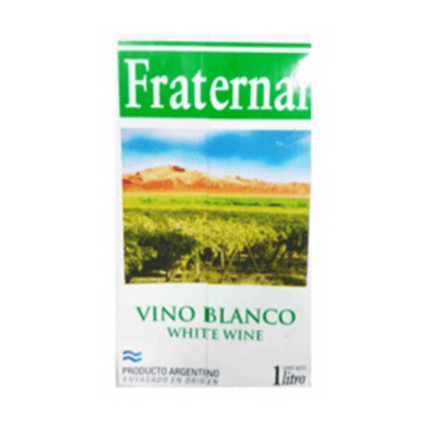 Fraternal vino blanco tetra x1l