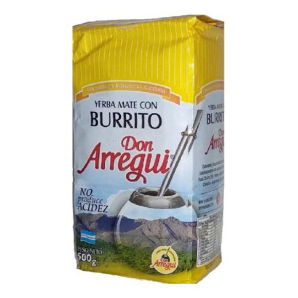 Don arregui yerba mate c/burrito x500g