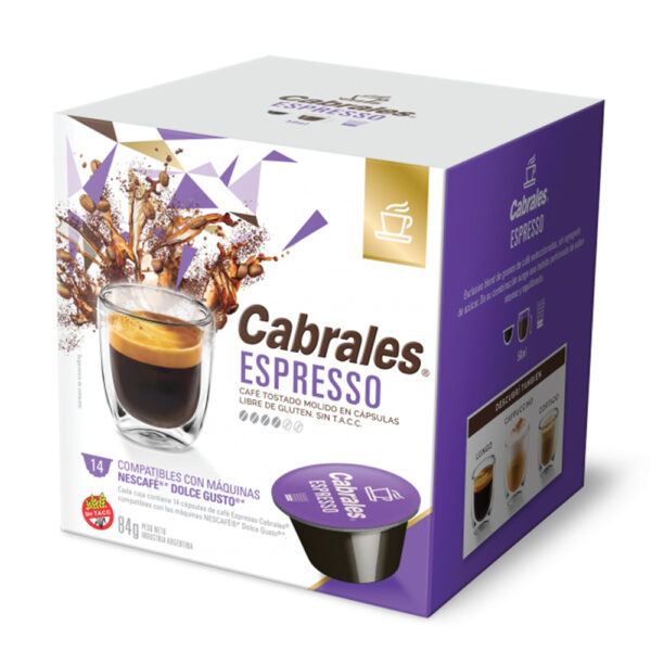 Cabrales capsulas espresso 72gr