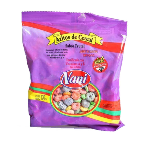 Nani aritos frutales x130g