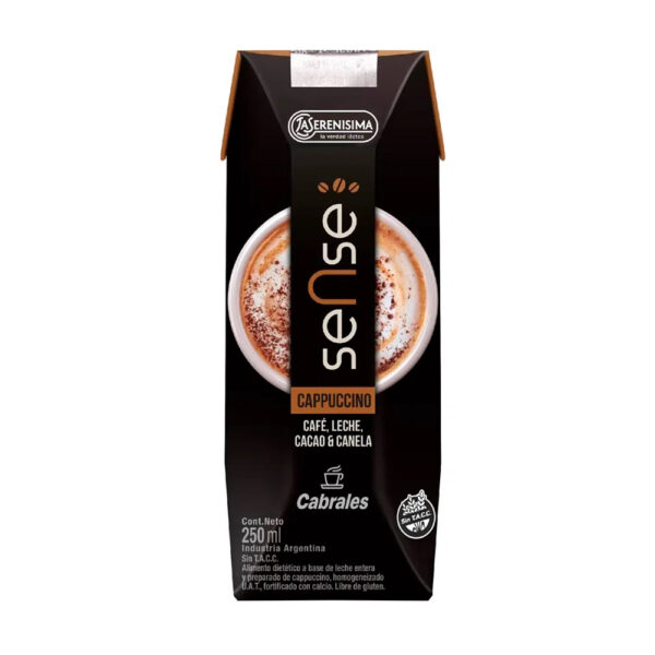 Sense beb lactea 200ml cappuccino