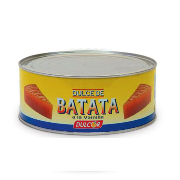 Dulcor dulce batata x 100 gramos vainilla lata