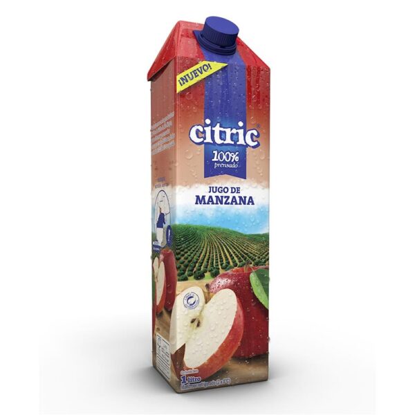 Citric jugo x1l manzana