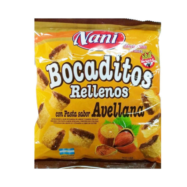 Nani bocaditos avellana x150g