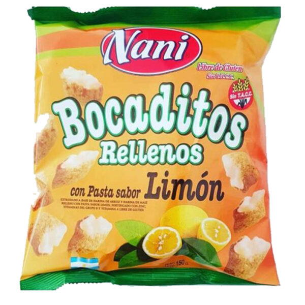 Nani bocaditos limon x150g