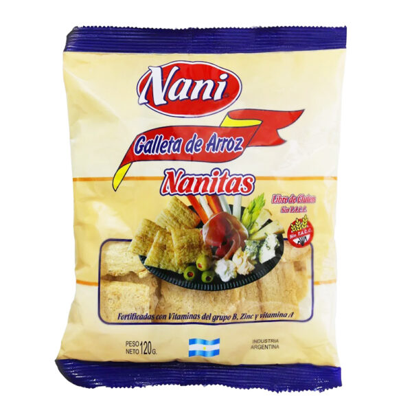 Nani galleta arroz nanitas x120g