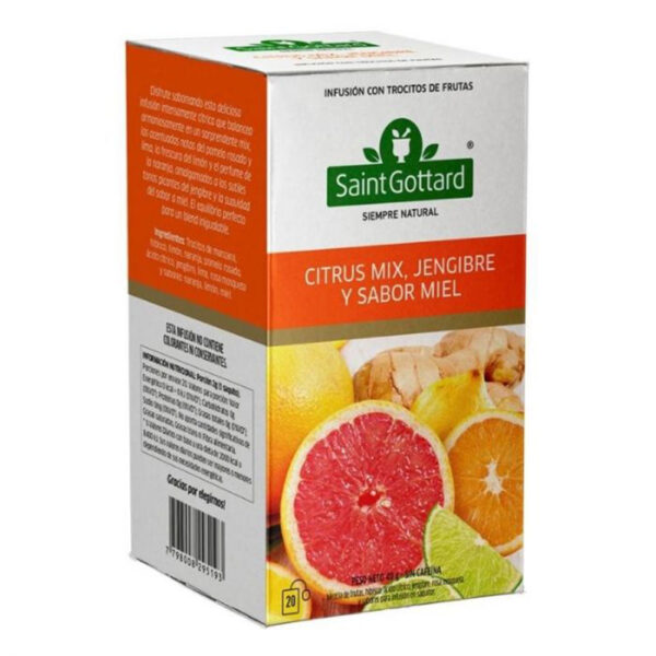 Saint-gottard infusion x20saq citrus mix
