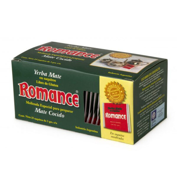 Romance mate cocido x25 saq