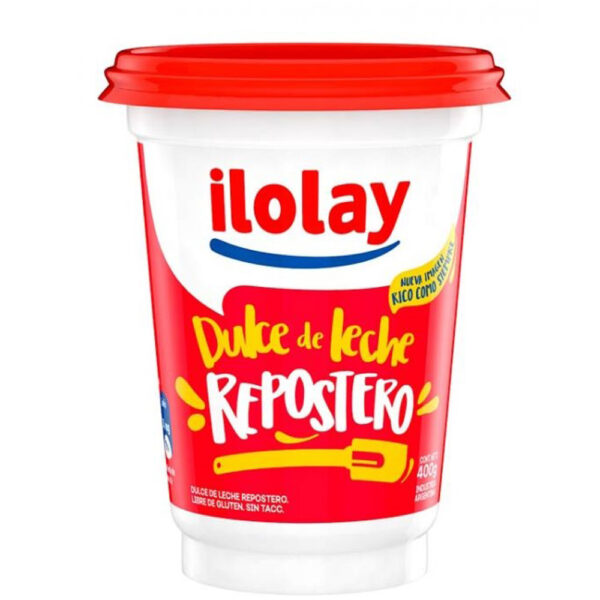 Ilolay dulce leche x400g repostero