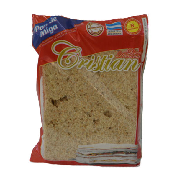 Cristian pan de miga c/salvado
