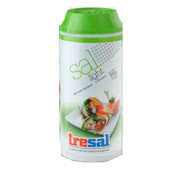 Tresal sal fina light x250g salero