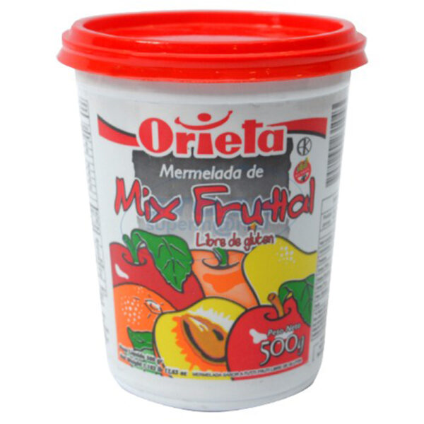 Orieta mermelada x 500g tutti fruti