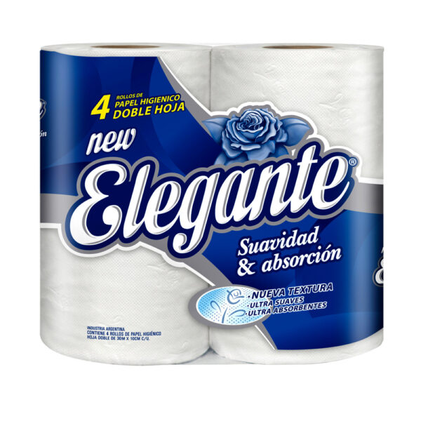 Elegante papel hig 4 x 30m d/h