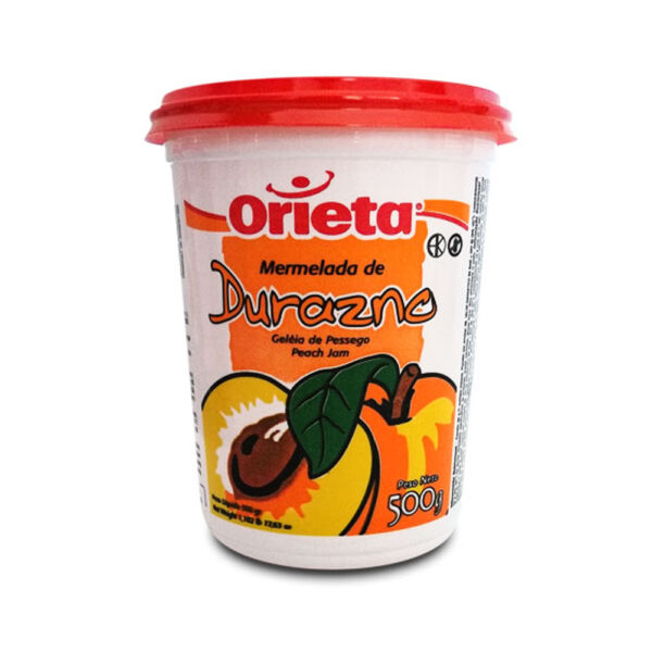 Orieta mermelada x 500g durazno