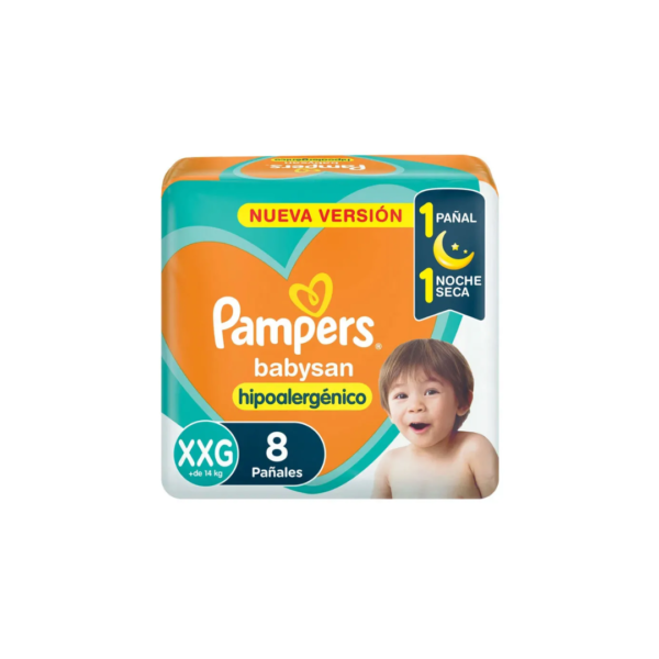 Pampers babysan pañal xxg x8u