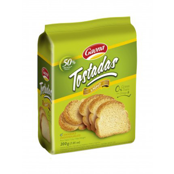 Gaona tostadas alamesa 200g light