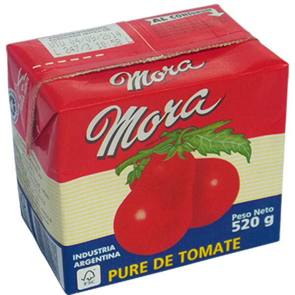 Mora pure de tomate x520g