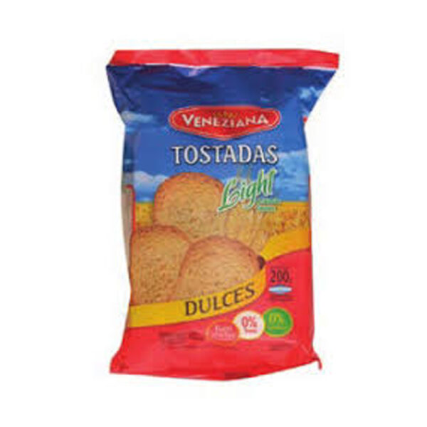Veneziana tostadas x200g light dulces