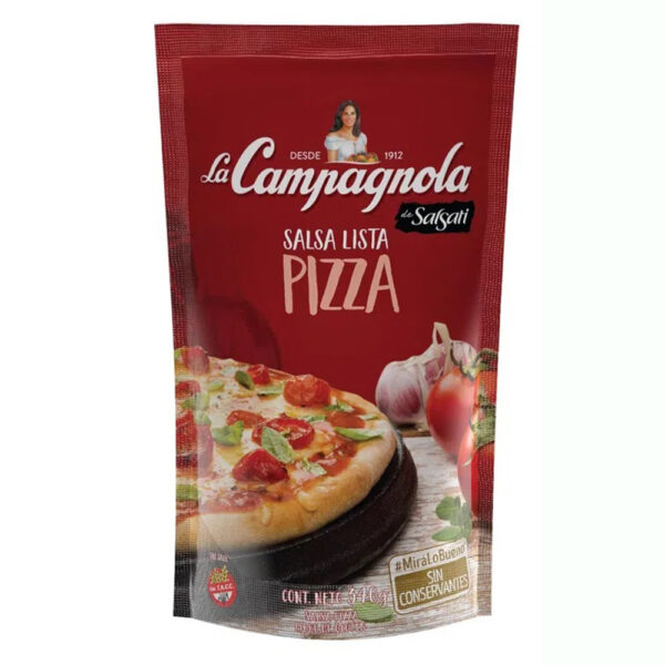 La campagnola salsati 340g pizza d/p