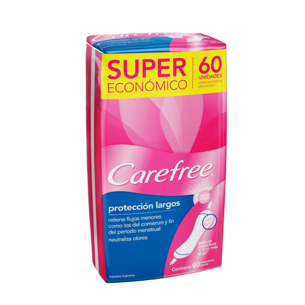 Carefree proteccion largos x20u