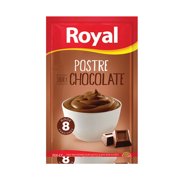Royal postre 65g chocolate