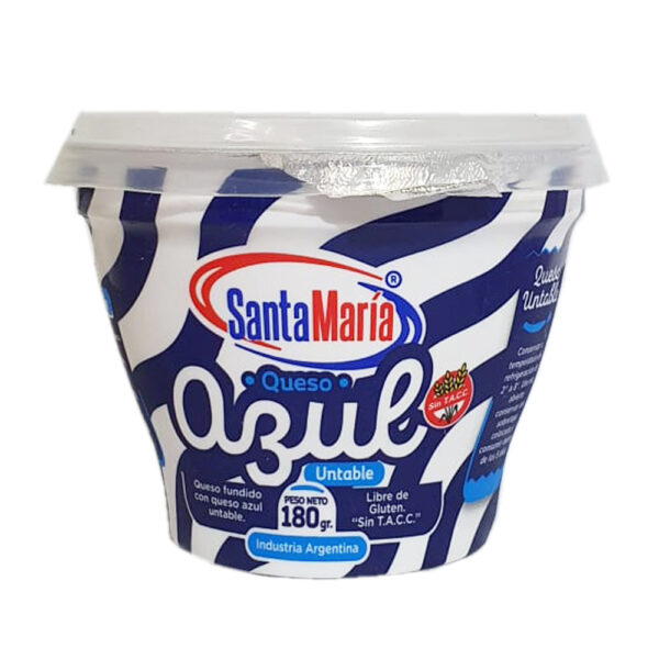 Santa maria queso untable azul x180g
