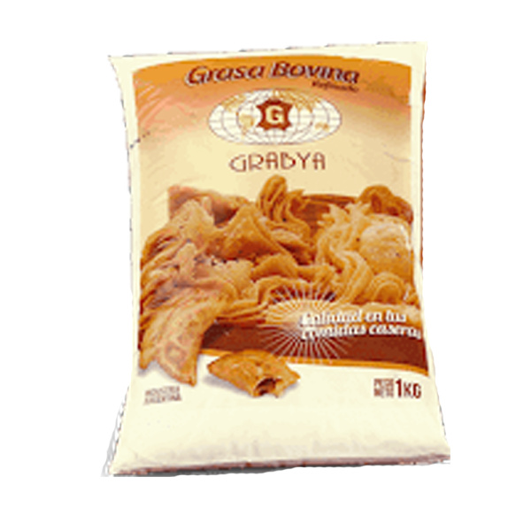 Grabya grasa bovina refinada x1kg