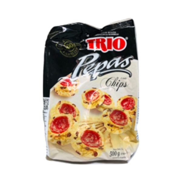 Trio gall. pepas x500g c/chips