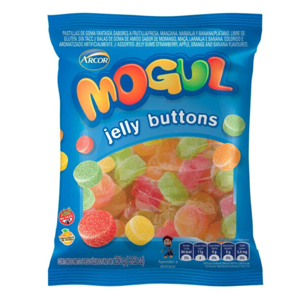 Mogul jelly buttons 220g