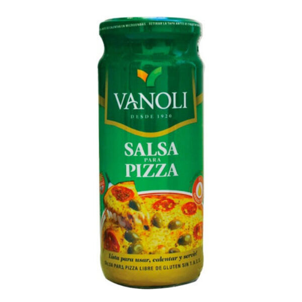 Vanoli salsa p/pizza x340g frasco