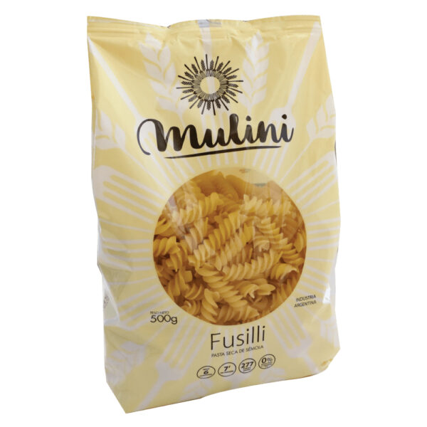 Mulini fideo fusilli x500g