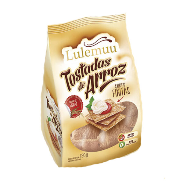 Lulemuu tostadas de arroz x120g