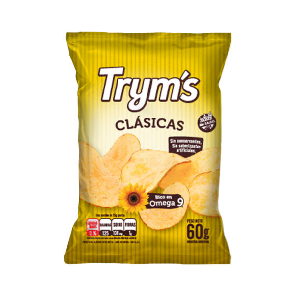 Tryms papas fritas clasicas 60g