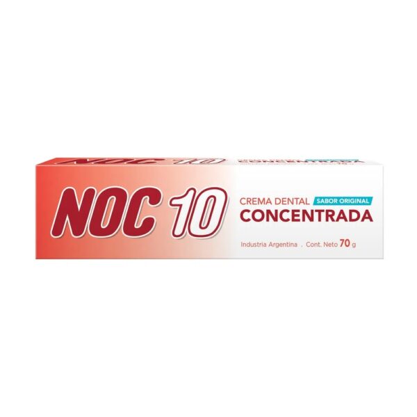 Noc 10 pasta dental concentrada x70g