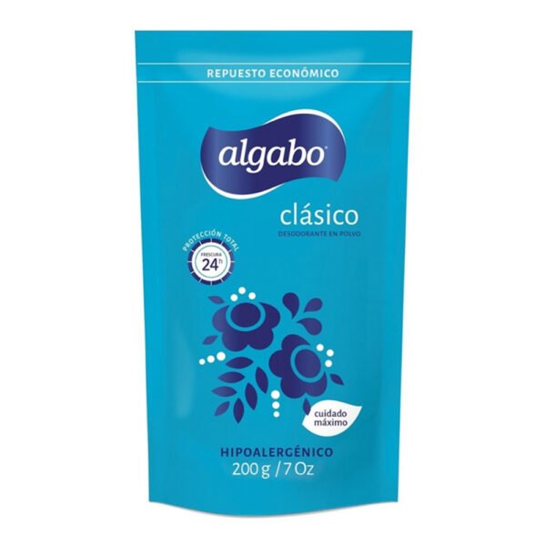 Algabo desod polvo 200g celeste rep