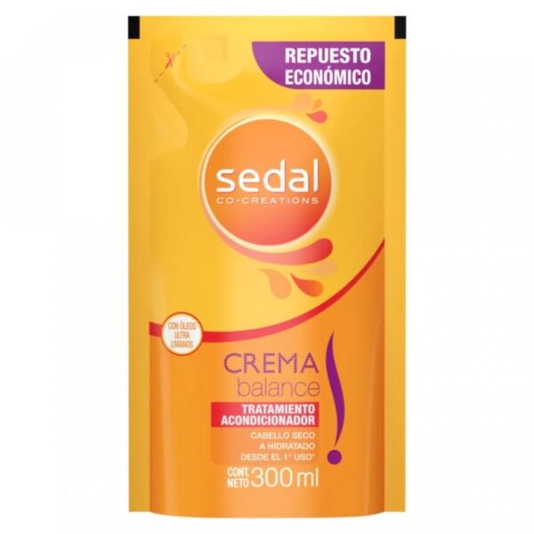 Sedal shampoo 300ml crema balance d/p