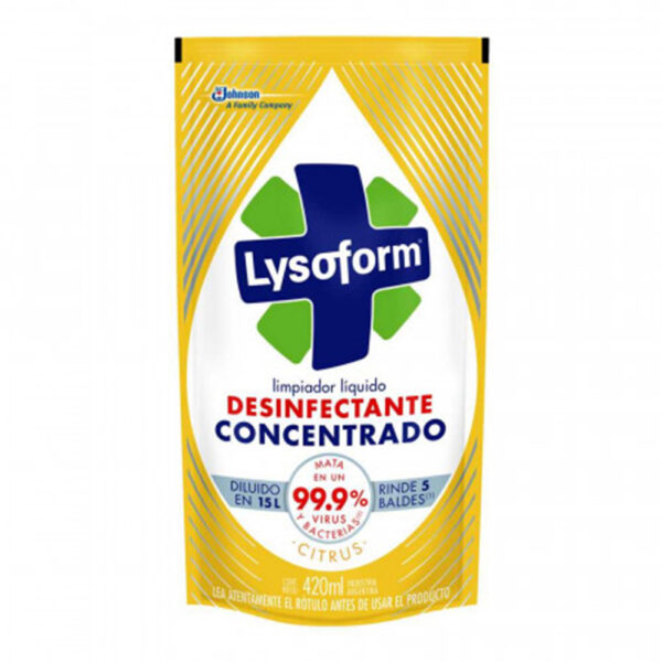 Lysoform limp conc x420cc citrico dp