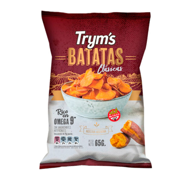Tryms batatas clasicas 65g