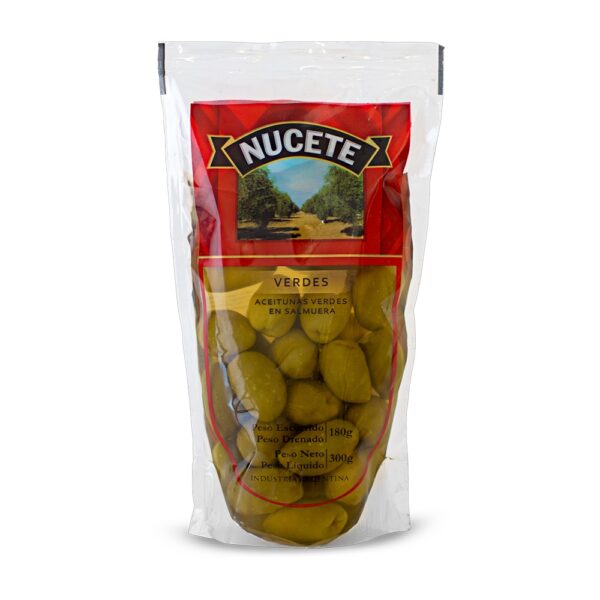 Nucete aceitunas 180g 5 d/p