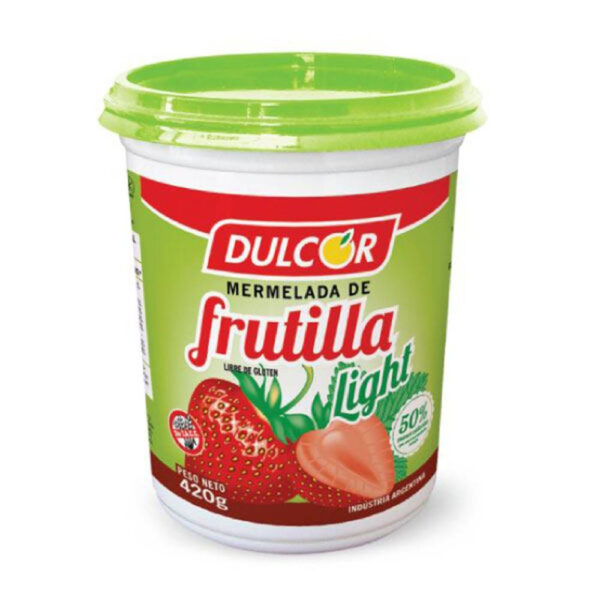 Dulcor mermelada light x420 frut.