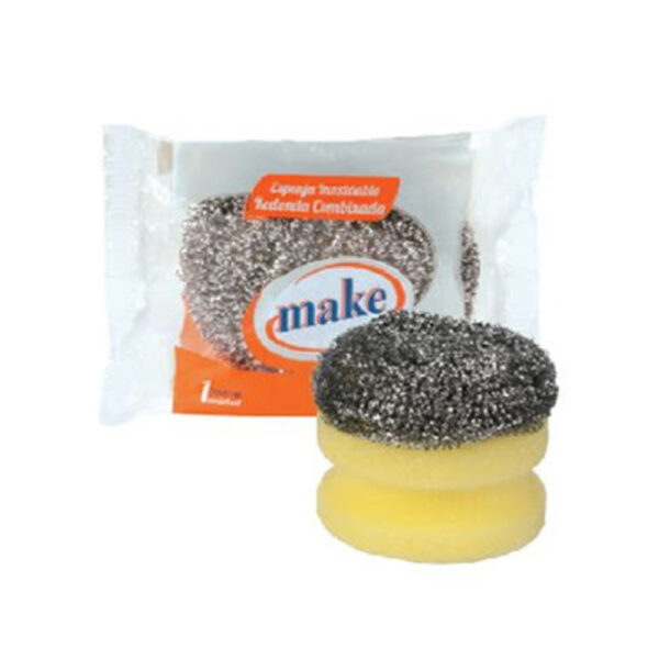Make esponja redonda combinada