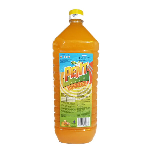 Pent jugo botellon x3l durazno