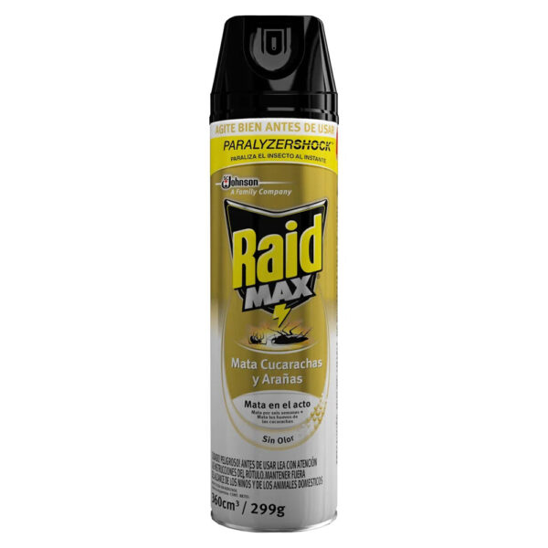 Raid max cucarachas x360 cc aerosol