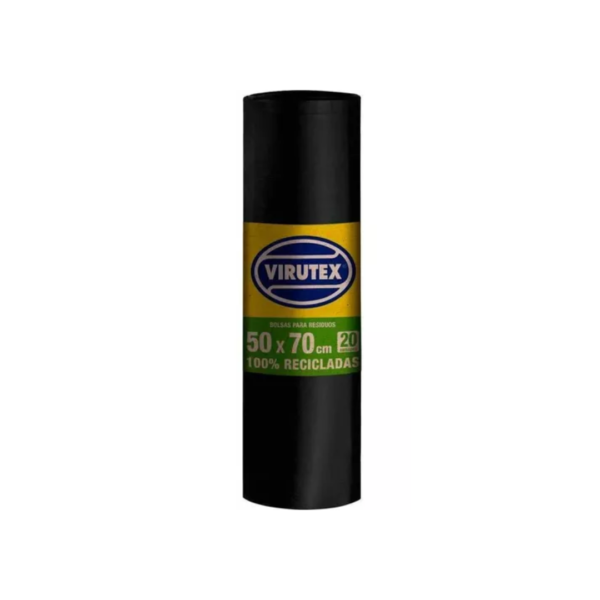 Virutex bolsa residuo 50x70 rollo x20u